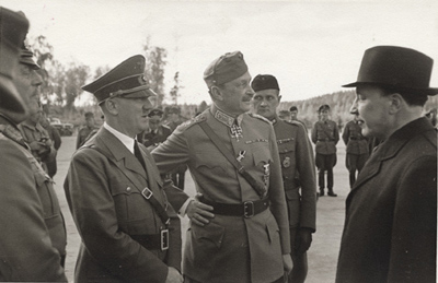 Hitler, Mannerheim ja Ryti